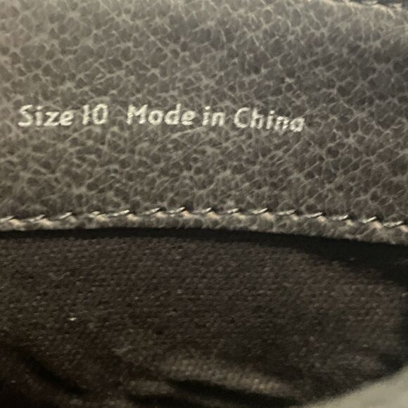 Dolce Vita Booties Women’s 10‎ Grey Ankle Boots Suede Buckle Block Heel Western - Picture 10 of 15